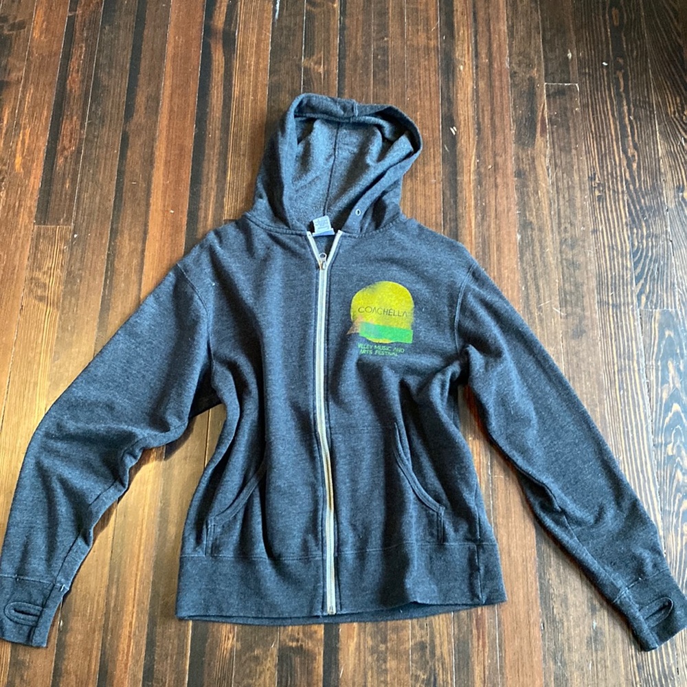 Coachella zip up hoodie